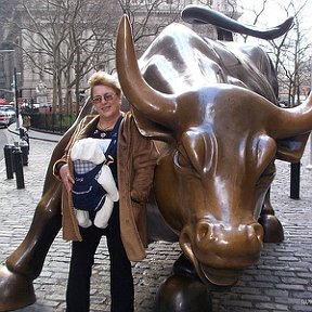 Фотография "Wall St., New York, New York"