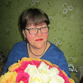 Фотография "Любимый муж подарил мне цветы."