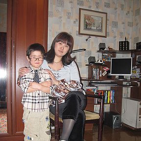 Фотография "я с сыном 06.03.2011"