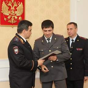 Фотография "Вручение диплома преподавателя высшей школы 01.09.2012 г.( адъюнктура-аспирантура )"