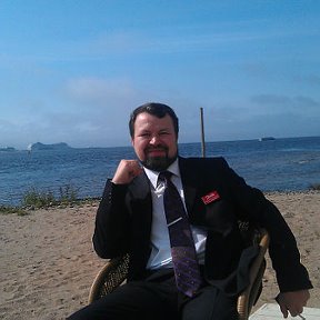 Фотография "Я на работе! (Финский залив, осень 2011)"