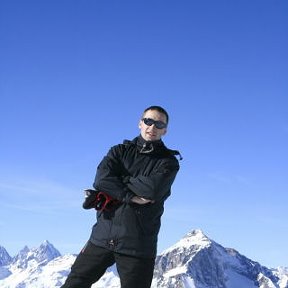 Фотография "Покорили пик Муса-Ачитара (~3200 м). Домбай. Декабрь 2008."