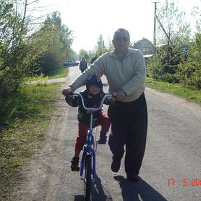 Фотография "Олег-дед,Олег-внук."