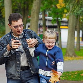 Фотография "Я с сыном"