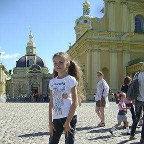 Фотография "Я около петропавловской крепости в Санкт-Петербурге"
