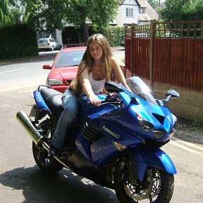 Фотография "                KAWASAKI  ZZ-R1400
England 2006"