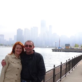 Фотография "Чикаго в тумані"