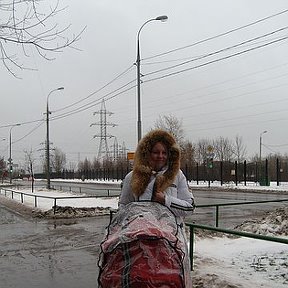 Фотография "Выгуливаю наследника"