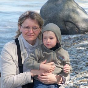 Фотография "я и мой сынуля в Эстонии"