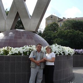 Фотография "Я с женой в Выборге 
август 2007г"
