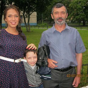 Фотография "Я с доченькой Светой и внуком Даниилом"