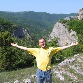 Фотография "Крым. Большой каньон и я. 2006 г."