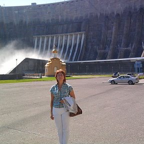 Фотография "В гостях на Саяно-Шушенской ГЭС. Лето 2010"
