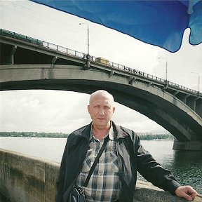 Фотография "Красноярск. Мост через Енисей."
