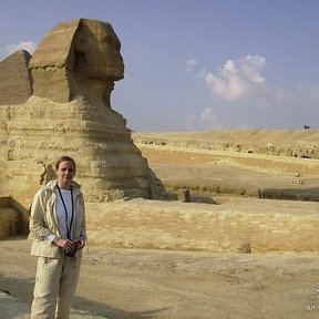 Фотография "Египет-район Гизы-Сфинкс, ноябрь 2006 года "