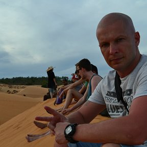 Фотография "Красные дюны, Муи-Не, Вьетнам 2013"