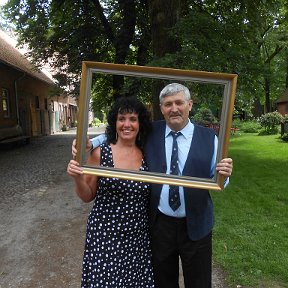 Фотография "2013_Fredrich und ich bei Wolkenhaurs Hochzeit"