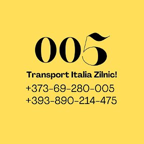 Фотография от ITALIA TRANSPORT 069280005 viber ZILNIC