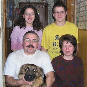 Фотография "Моя семья - Светочка, Ксения и Арсений, наша Риша"