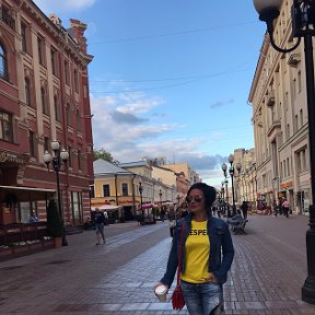 Фотография "Старый Арбат😊🥰Москва☝️"