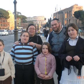 Фотография "Моя семья, Рим, 2008"