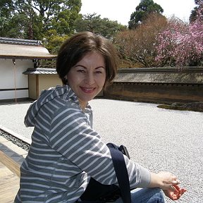 Фотография "г. Киото, Сад камней. Посидели, помедитировали :)"