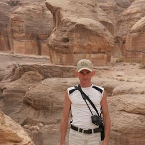 Фотография "Иордания, 2007 год. Горы древнего города Петра."