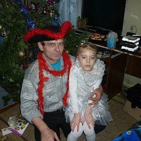 Фотография "с внучкой Дашей"