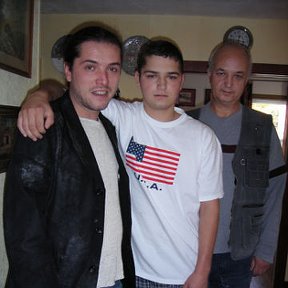 Фотография "Son Sergey,son Andrey and myself.
Boston"