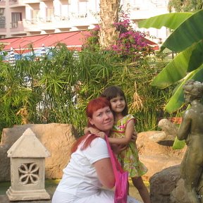 Фотография "Я и моя дочь Сабина. Турция (Аланья) 15.08.2008 г."