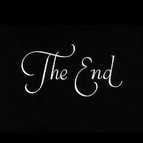 Фотография "THE END"