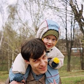 Фотография "весна 2007. Я и мой сын Иван."