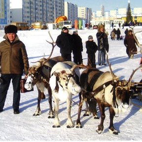 Фотография "Собственной персоной на празднике.г.Надым 16 марта 2008 г."