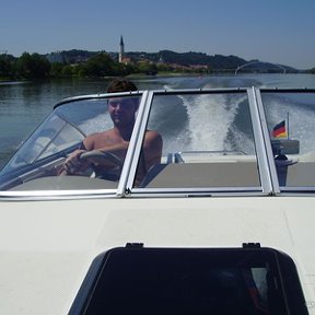 Фотография "Катаюсь по Дунаю в Passau на Лодке "