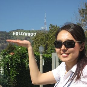 Фотография "LA, Holywood sign, March 2008"