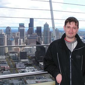 Фотография "Вид со Space Needle в Сиетле (апрель 2006)"