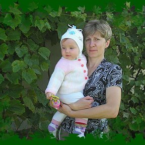 Фотография "Я со своей младшей дочерью Яной. 2009 год."