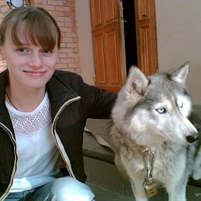 Фотография "я и моя волчица"