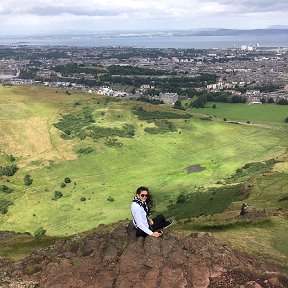 Фотография "На вершине самого красивого города-Эдинбург"