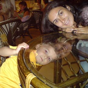 Фотография "Я с сынулькой, лето 2007"