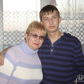 Фотография "я с сыном Димой=)"