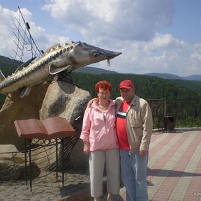 Фотография "Я с братом по дороге на Красноярскую ГЭС 2007 год"