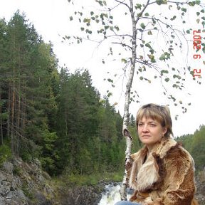 Фотография "Водопад Кивач. Карелия"