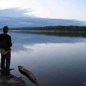 Фотография "Вятка. Рыбу ловлю, ага )"