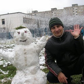Фотография "Первый снег 2007г"