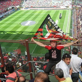 Фотография "!!! forza MILAN.san-siro "