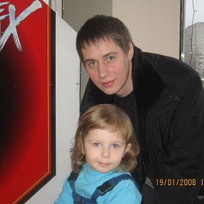 Фотография "19/01/2008. С любимой дочкой!!!"