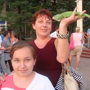 Фотография "я с дочкой в отпуске в Бердянске"