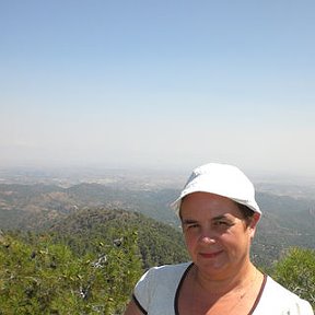 Фотография "Это я на фоне гор Кипра"