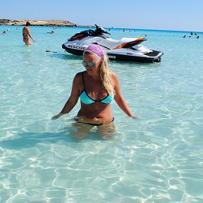 Фотография "Нисси Бич-самый красивый пляж Кипра!!!Это рай!!"